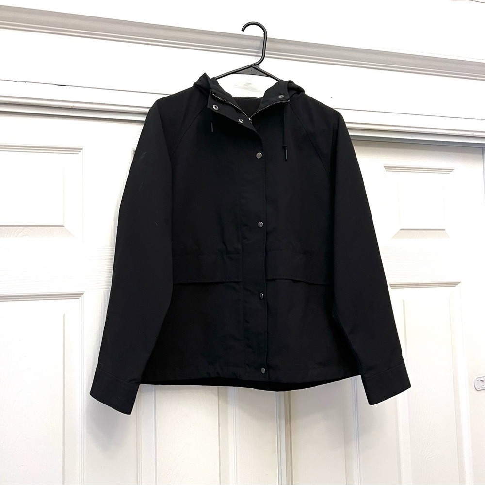 Uniqlo short parka rain jacket coat - Picture 2 of 3